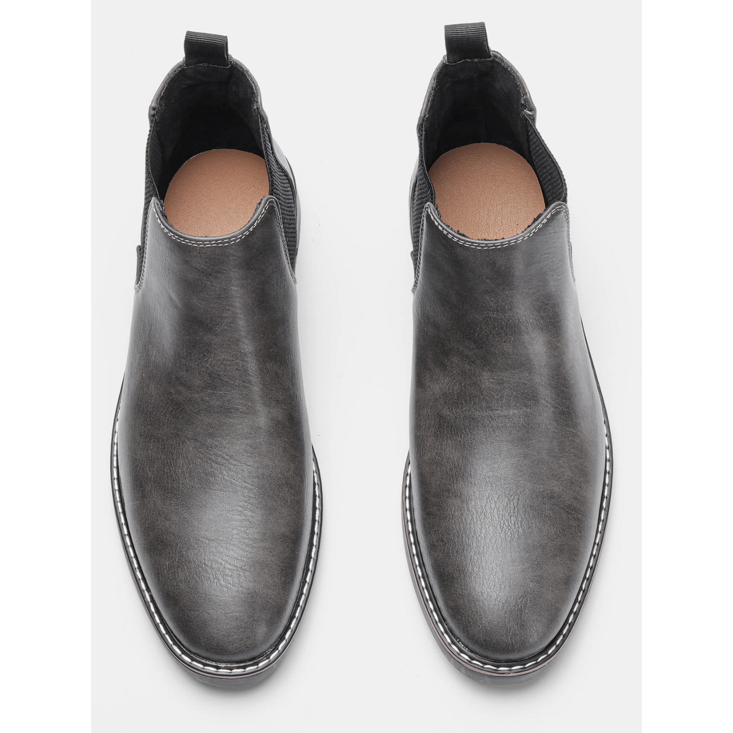 Elegant men's Chelsea boots with non-slip sole