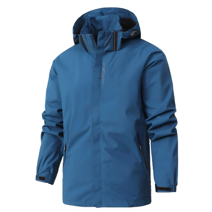 Men's mackintosh Breathable Waterproof with detachable hood