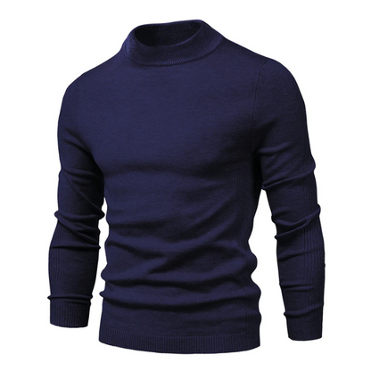 Turtleneck jumper men | Fashionable slim fit knitted jumper