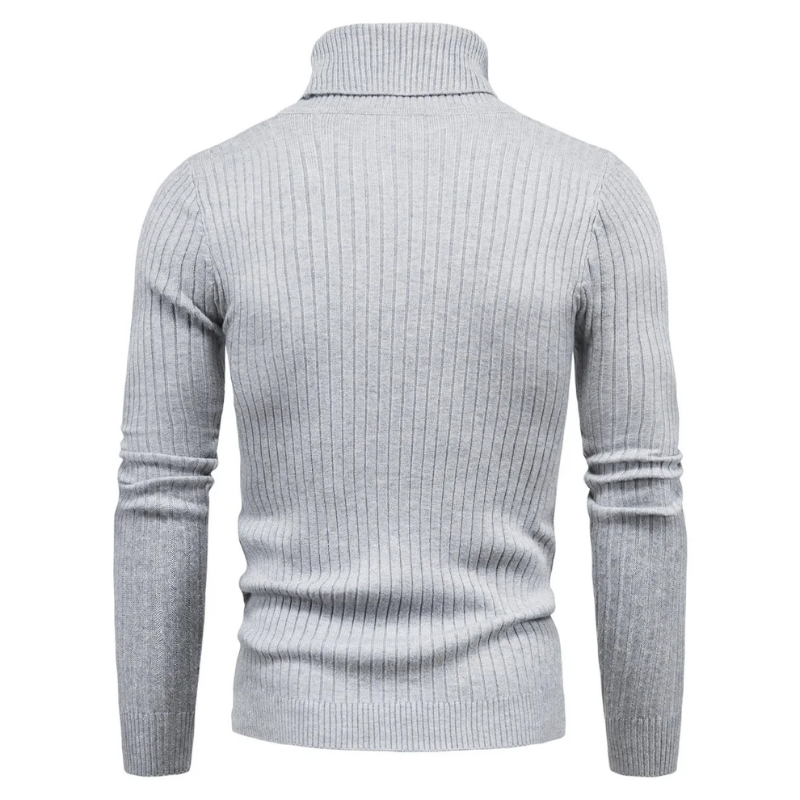 Elegant knitted jumper with high-quality material - Turtleneck jumper men