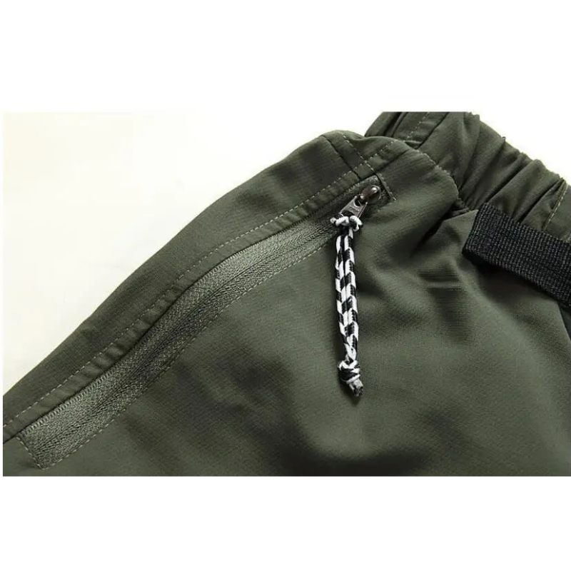 Cargo trousers for men Detachable outdoor trousers with zip pockets