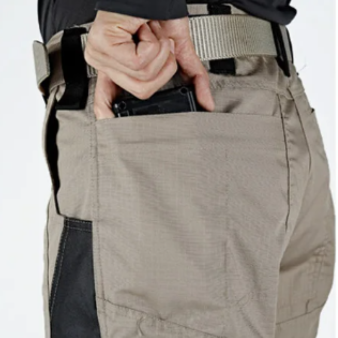 Cargo trousers for men - Robust work trousers with pockets, reinforced knees