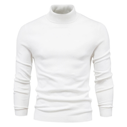 Turtleneck jumper men | Fashionable slim fit knitted jumper