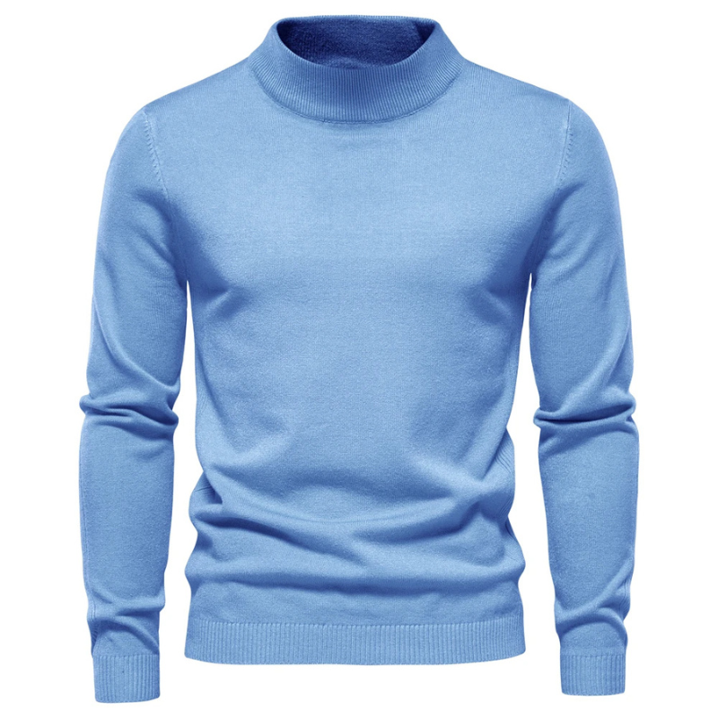 Turtleneck jumper men | Fashionable slim fit knitted jumper