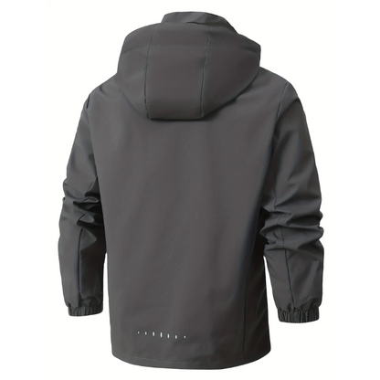 Men's mackintosh Breathable Waterproof with detachable hood