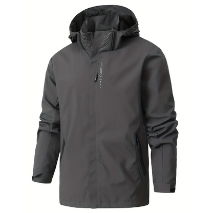 Men's mackintosh Breathable Waterproof with detachable hood