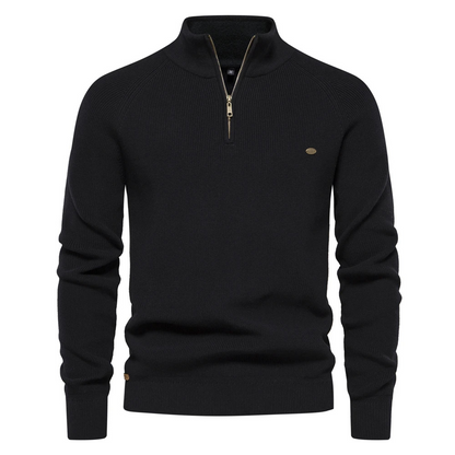 Half zip men's  sweater for a casual and stylish look