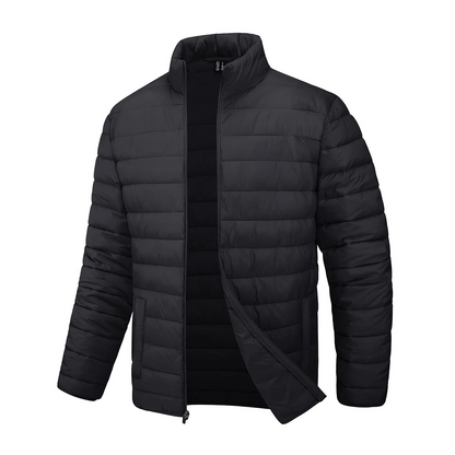 Men's quilted transition jacket - Light, warm, casual