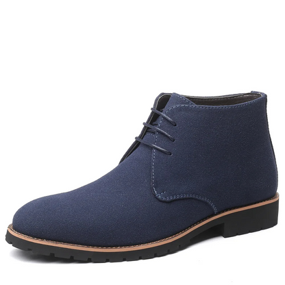 Classic suede chukka boots for men, non-slip ankle boots