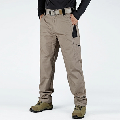 Cargo trousers for men - Robust work trousers with pockets, reinforced knees