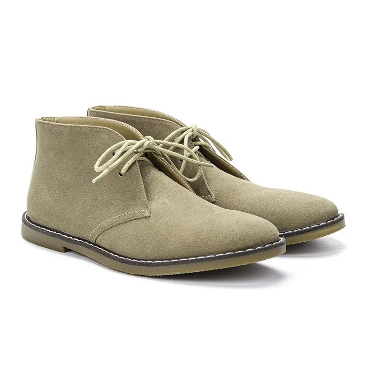 Stylish suede chukka boots for men, comfortable and elegant