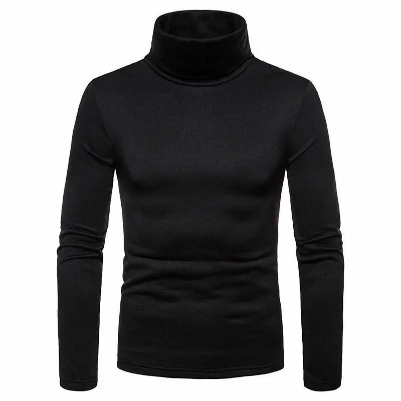 Turtleneck jumper for men - Comfortable turtleneck jumper for everyday and leisure wear