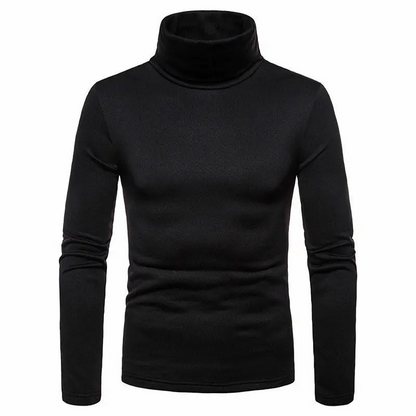 Turtleneck jumper for men - Comfortable turtleneck jumper for everyday and leisure wear