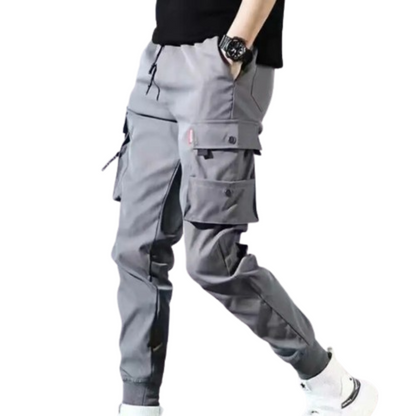 Hit colour multi flutter bags cargo trousers mens