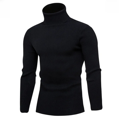 Turtleneck jumper men - Comfortable turtleneck jumper made of breathable fabric