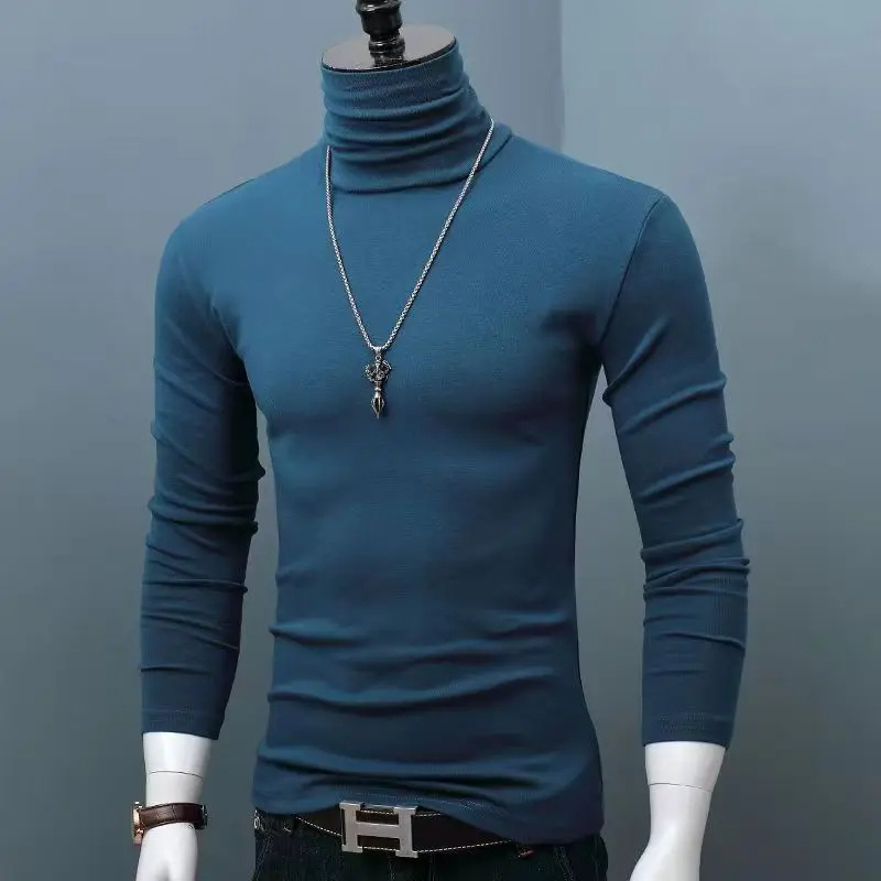 Elegant turtleneck jumper men - Fashionable turtleneck jumper