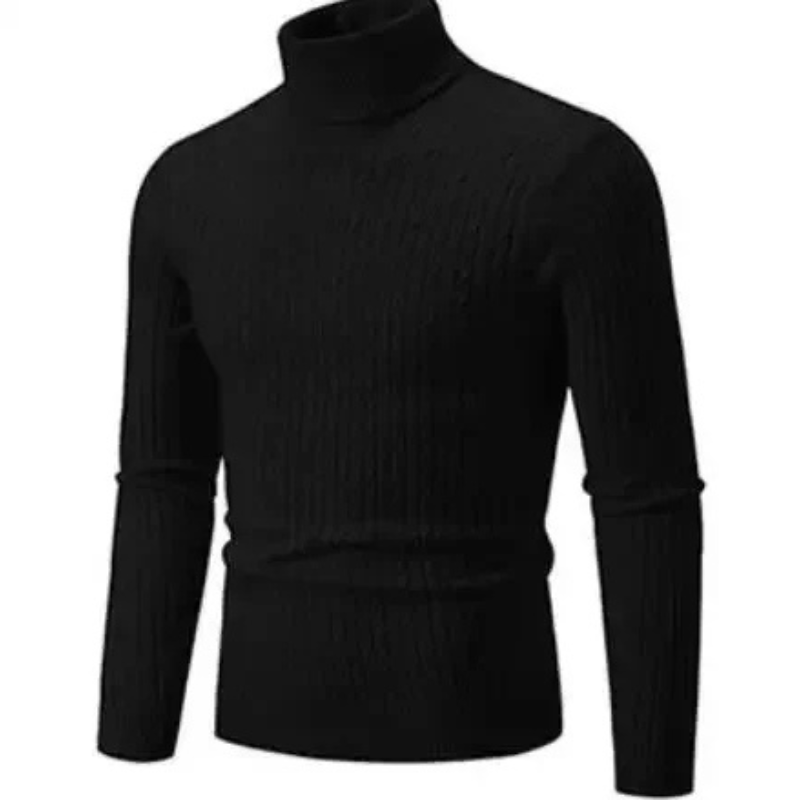 Turtleneck jumper men | Soft knit slim fit jumper