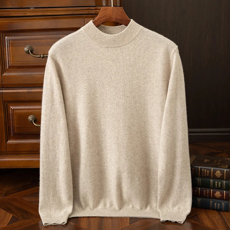 Classic men's sweater with high wearing comfort for every occasion