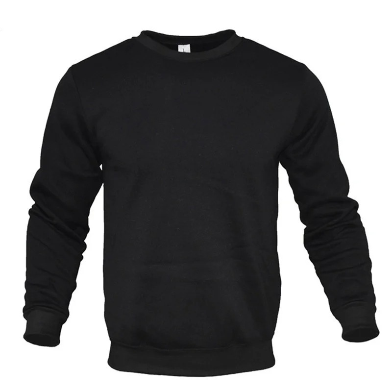 Men's sweater, round neck long sleeve casual jumper