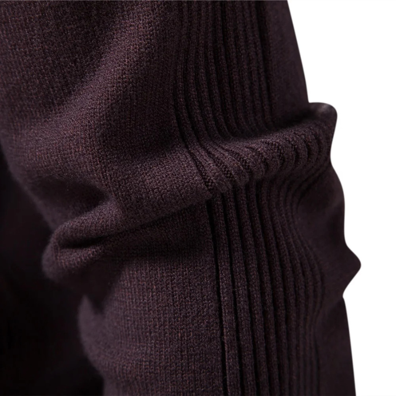 Turtleneck jumper men | Fashionable slim fit knitted jumper