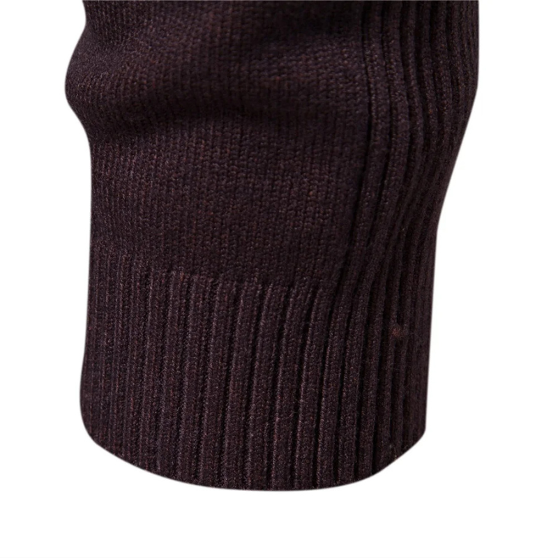 Turtleneck jumper men | Fashionable slim fit knitted jumper