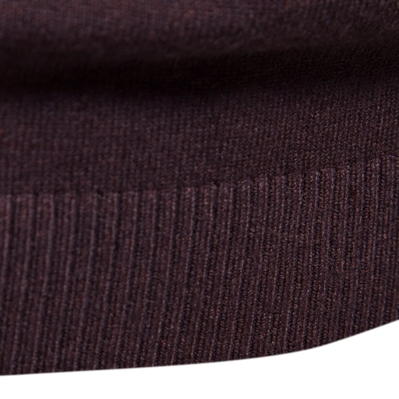 Turtleneck jumper men | Fashionable slim fit knitted jumper