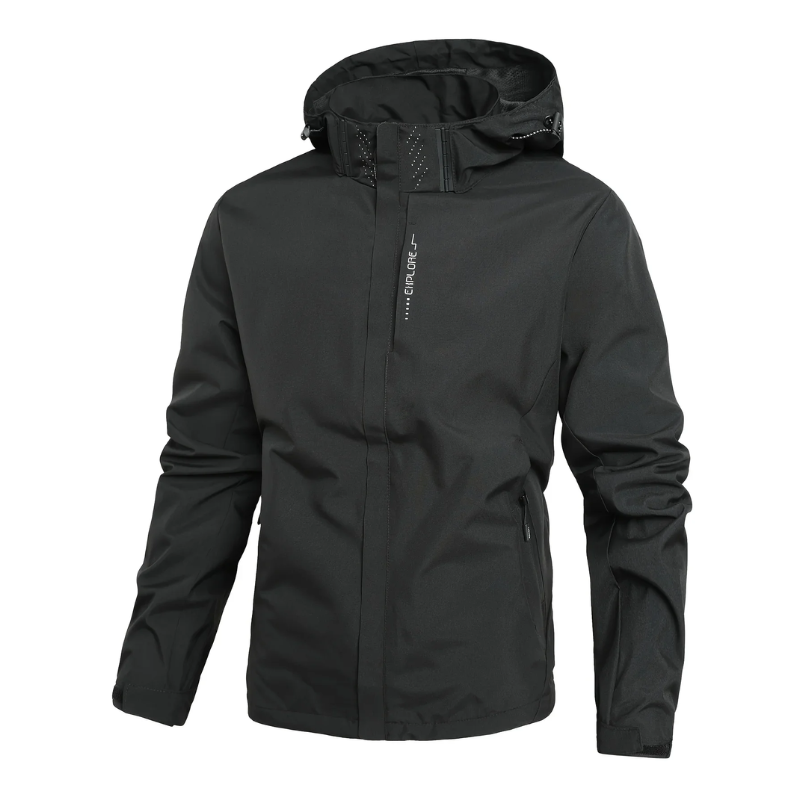 Men's mackintosh Breathable Waterproof with detachable hood