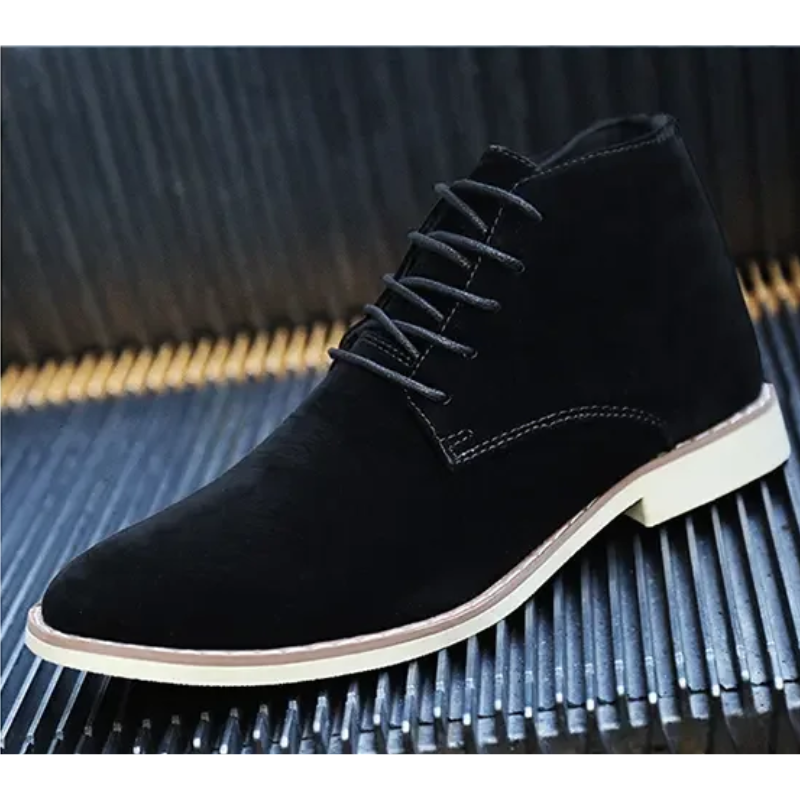 Elegant suede chukka boots for men, comfortable ankle boots