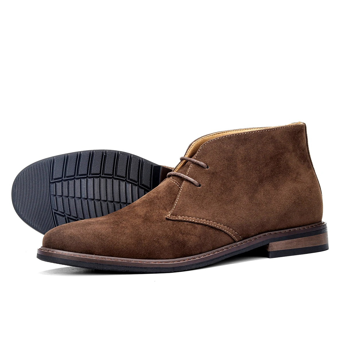 Timeless suede chukka boots for men, elegant and comfortable