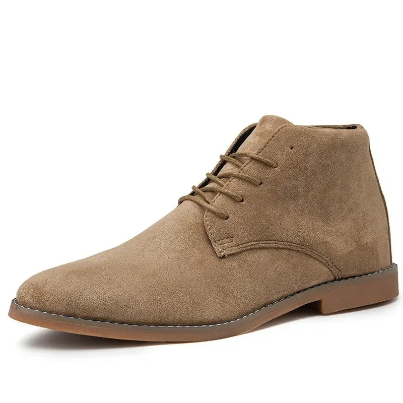 Classic suede chukka boots for men, comfortable and stylish