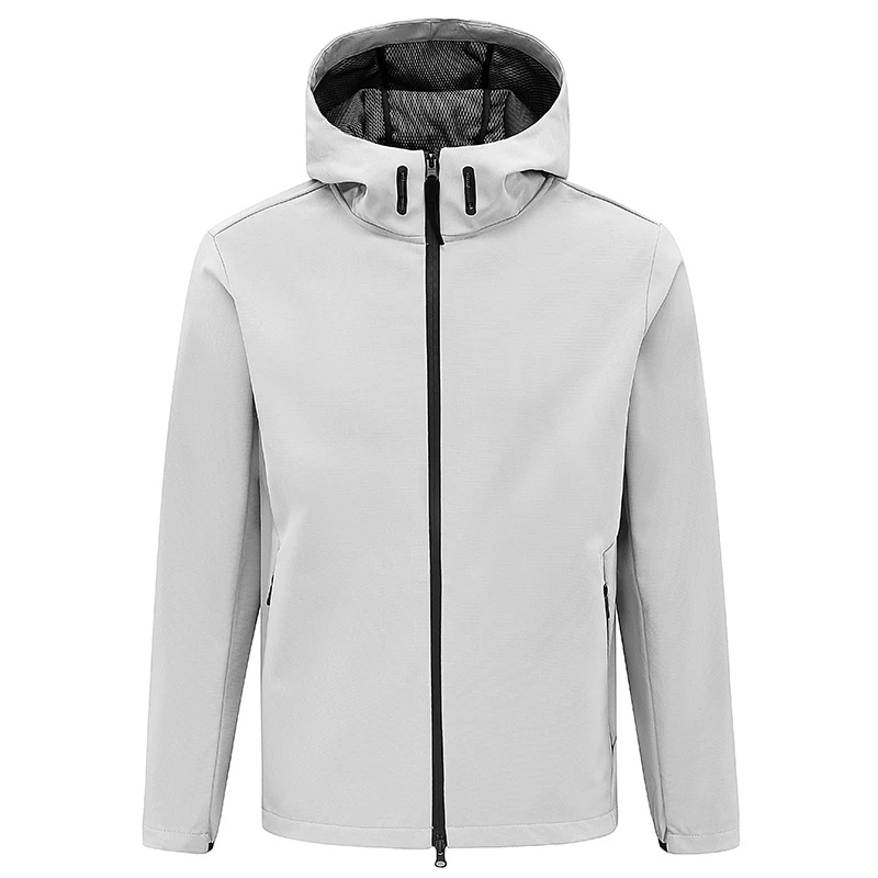 Men's mackintosh Waterproof Breathable with hood and zip