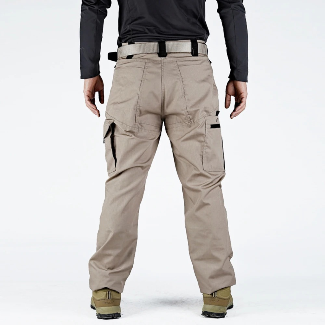 Cargo trousers for men - Robust work trousers with pockets, reinforced knees