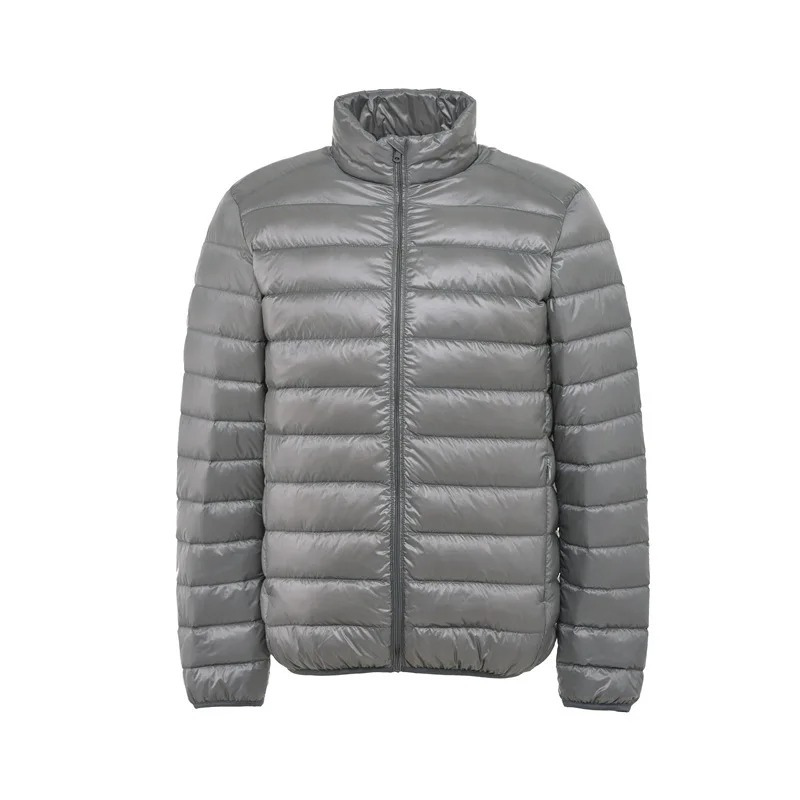 Men's quilted transitional jacket - Lightweight, Warm, With zip