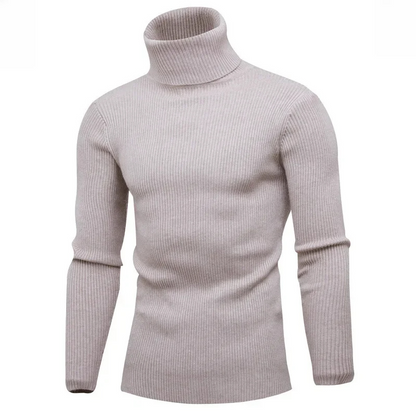 Turtleneck jumper men - Comfortable turtleneck jumper made of breathable fabric