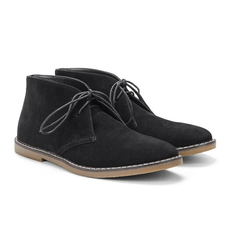 Stylish suede chukka boots for men, comfortable and elegant