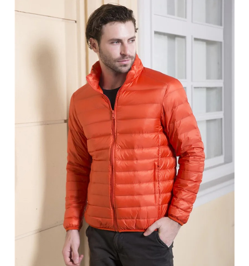 Men's quilted transition jacket - Lightweight, insulated, casual