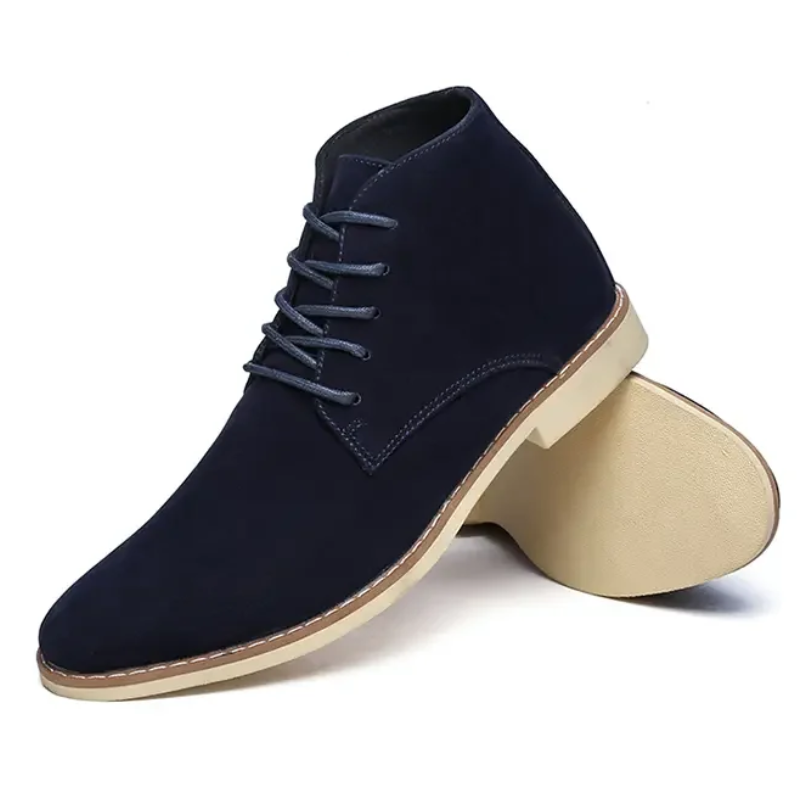 Elegant suede chukka boots for men, comfortable ankle boots