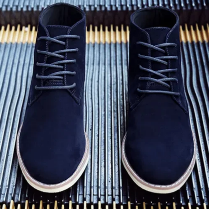 Classic suede chukka boots for men, comfortable casual shoes