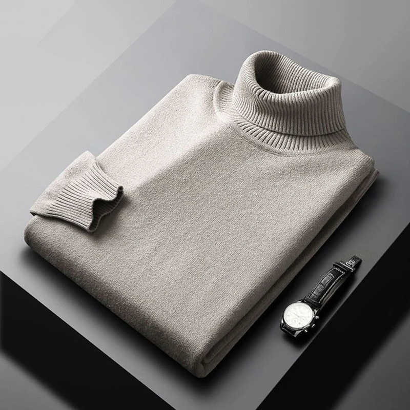 Turtleneck jumper men - Classic turtleneck jumper for elegant looks