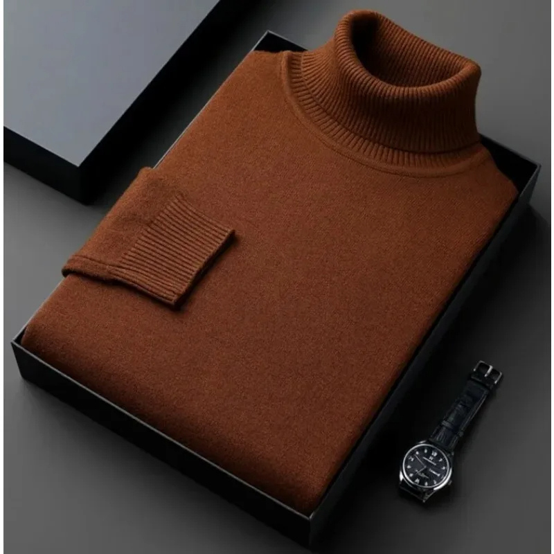 Turtleneck jumper for men- Soft turtleneck jumper in premium knitwear