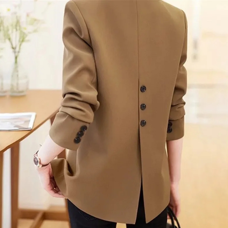 Elegant Ladies Blazer With Double Button Closure