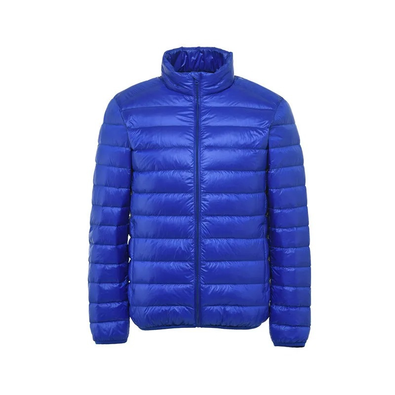 Men's quilted transitional jacket - Lightweight, Warm, With zip