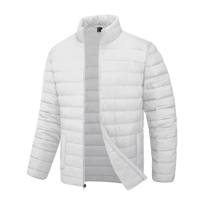 Men's quilted transition jacket - Light, warm, casual