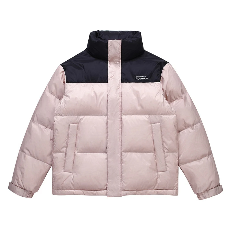 Men's puffer jacket with insulation and large pockets