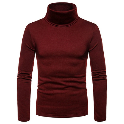 Turtleneck jumper for men - Comfortable turtleneck jumper for everyday and leisure wear