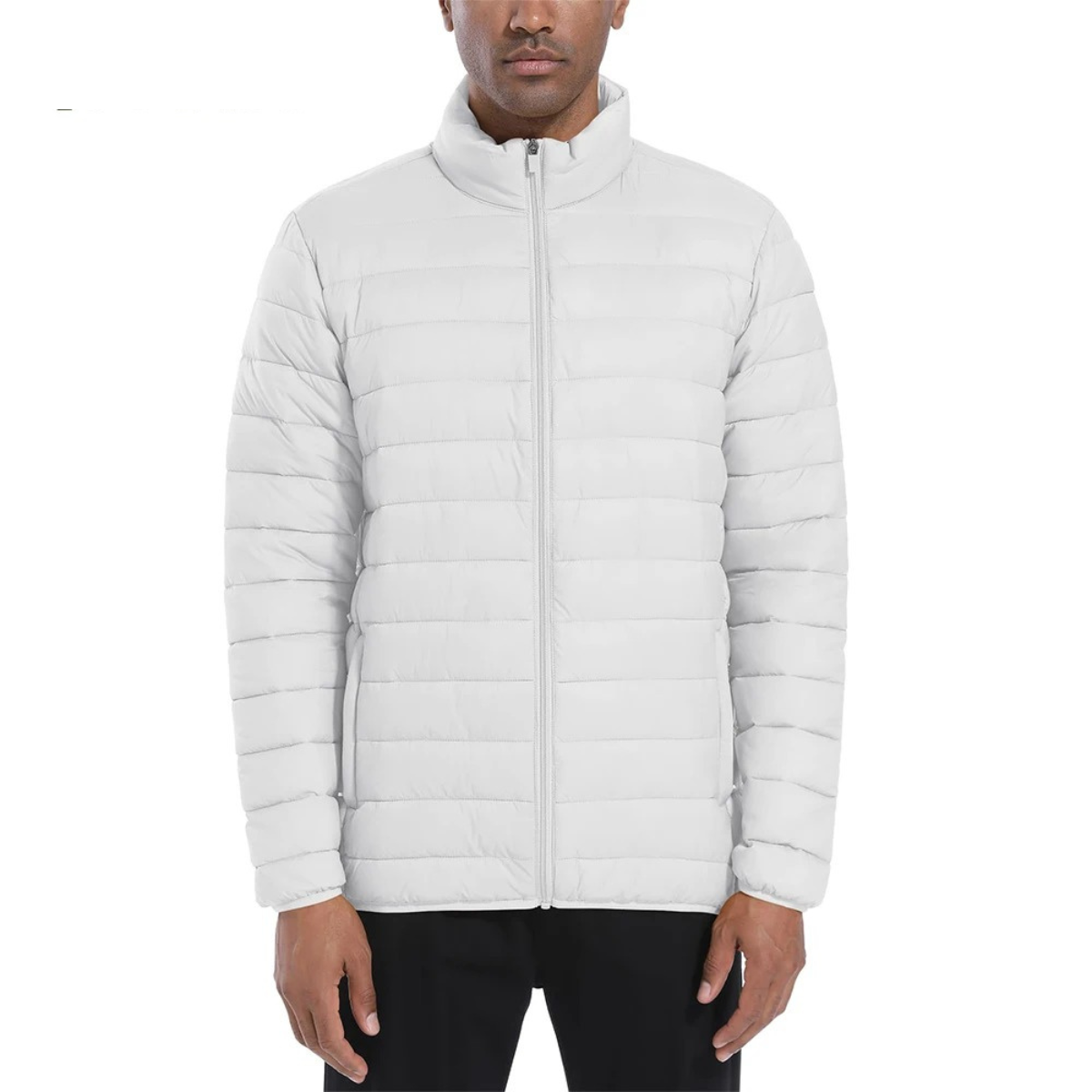 Men's quilted transition jacket - Light, warm, casual