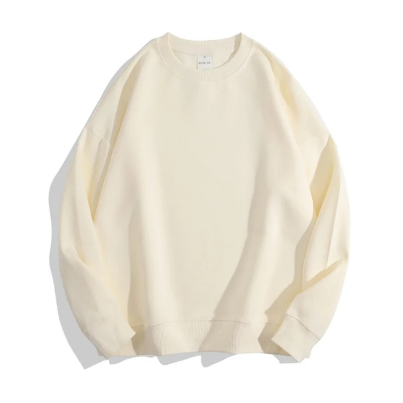 Basic Sweatshirt With Round Neck For Everyday Comfort - Women's Sweater