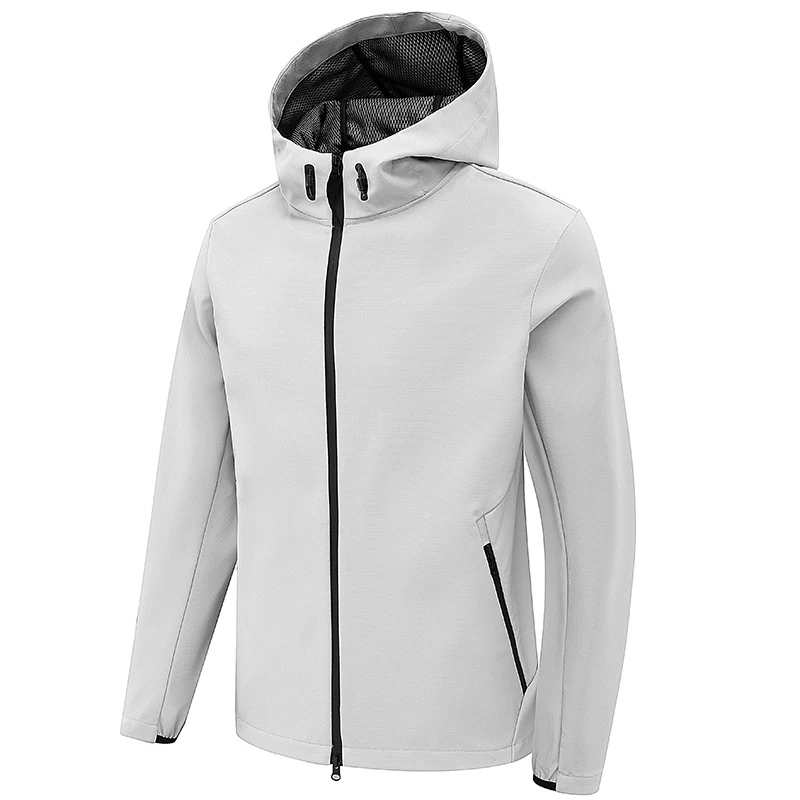 Men's mackintosh Waterproof Breathable with hood and zip