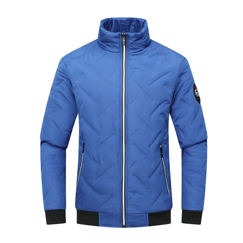 Men's quilted transition jacket - Lightweight, Warm, With zip