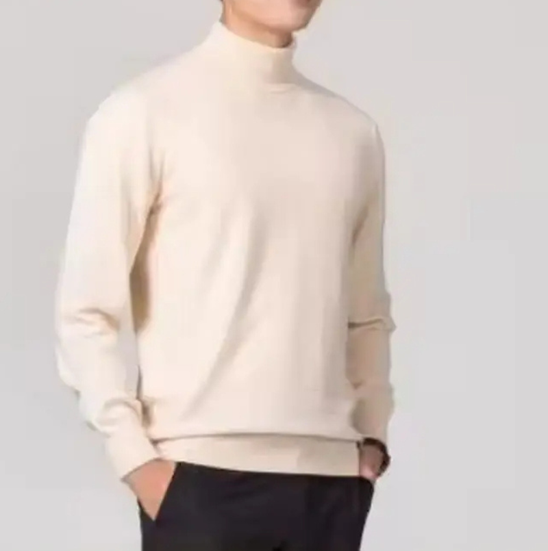 Turtleneck jumper men - Cosy turtleneck jumper in fine knit